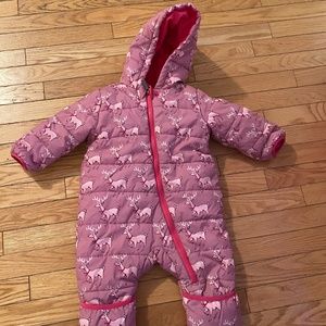 Hatley bunting snowsuit